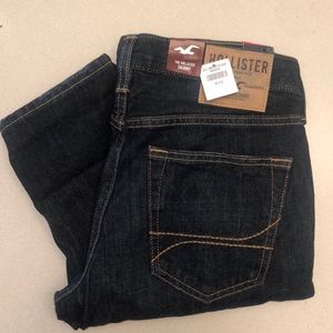 The Hollister Skinny Dark Wash Denim Jeans 30X32
